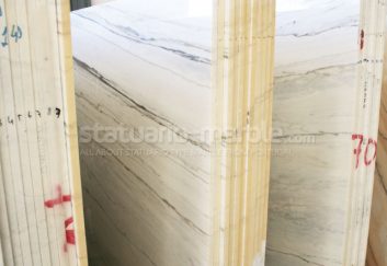 Statuario marble slabs