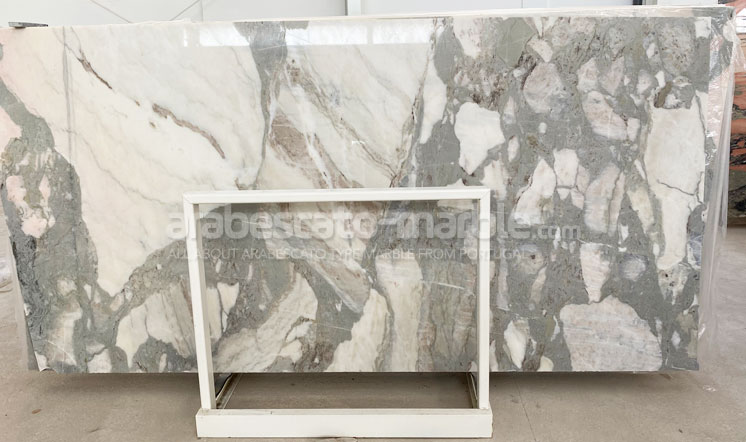 Arabescato Lagoon marble slabs