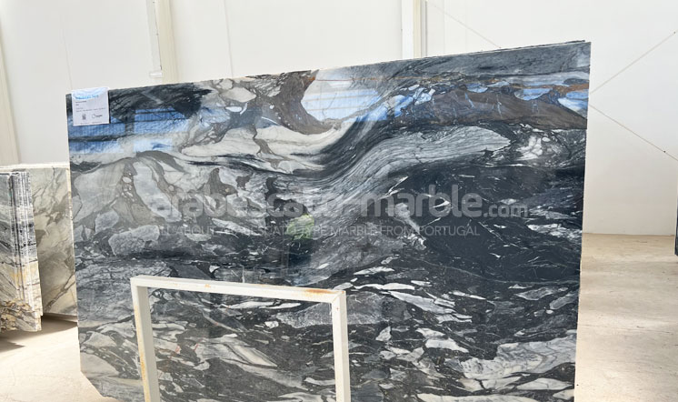 Arabescato Grey marble slabs